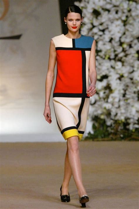 Yves Saint Laurent’s “Mondrian” Collection 